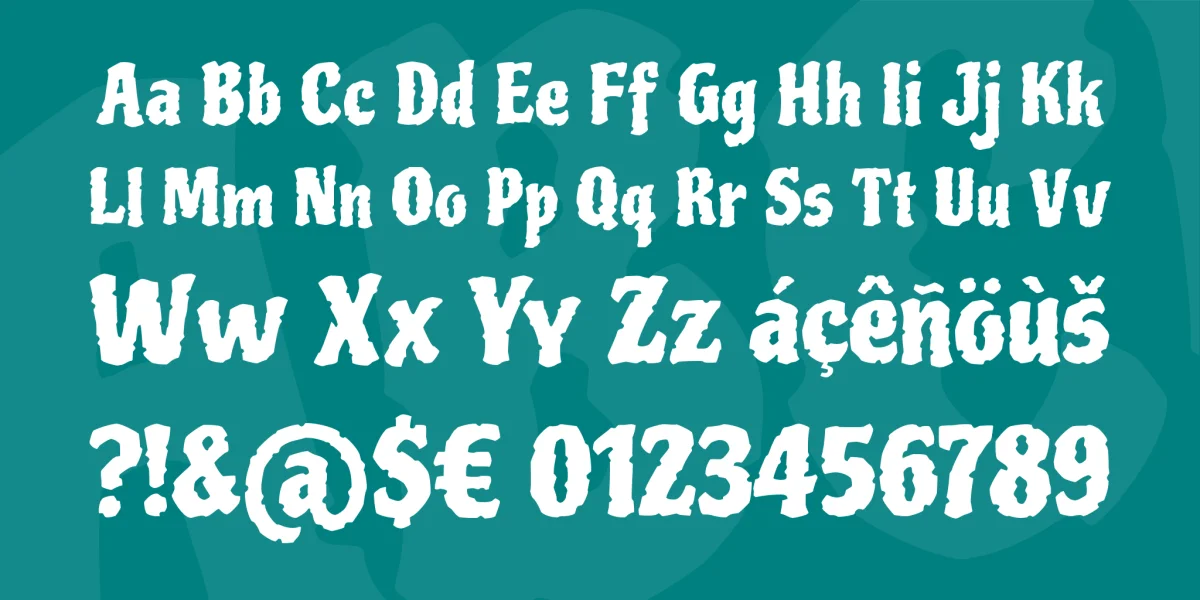 Piedra Font preview 3