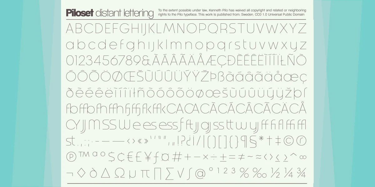 Pilo Font Family preview 7