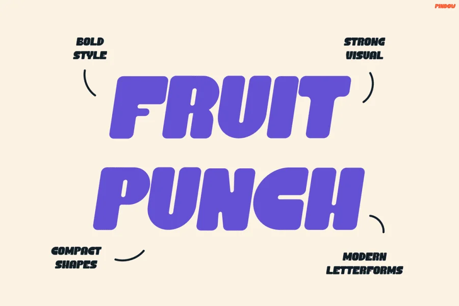 Pindow Font preview 3