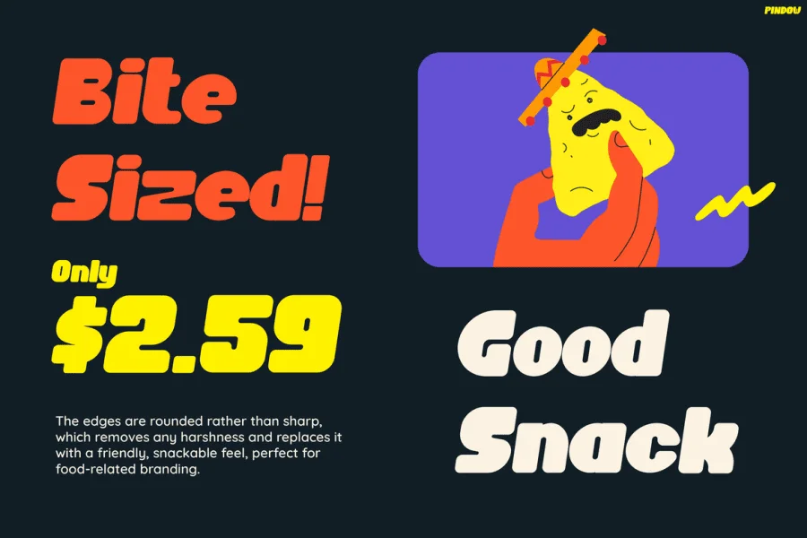 Pindow Font preview 7