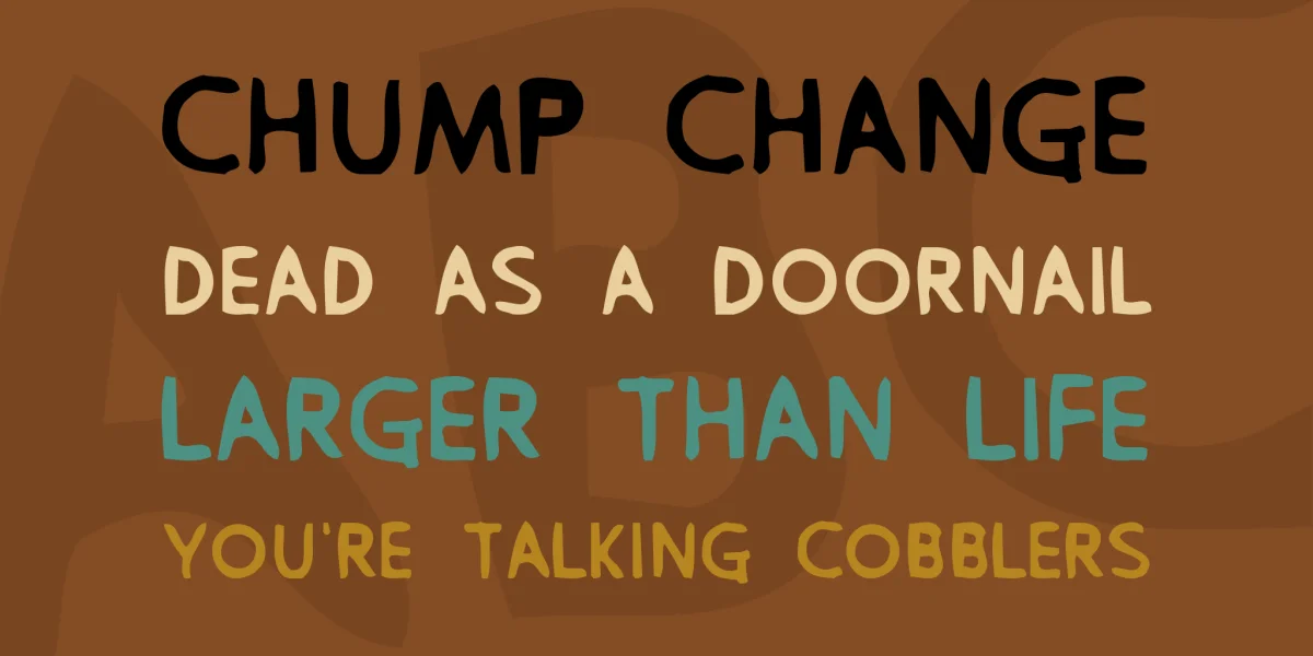 Ping Pong Font preview 2