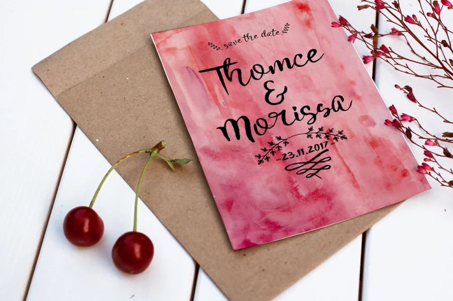 Pink Gladiolus Font preview 2
