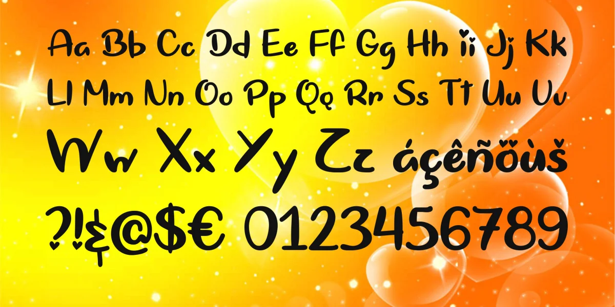 Pique My Interest Font preview 4