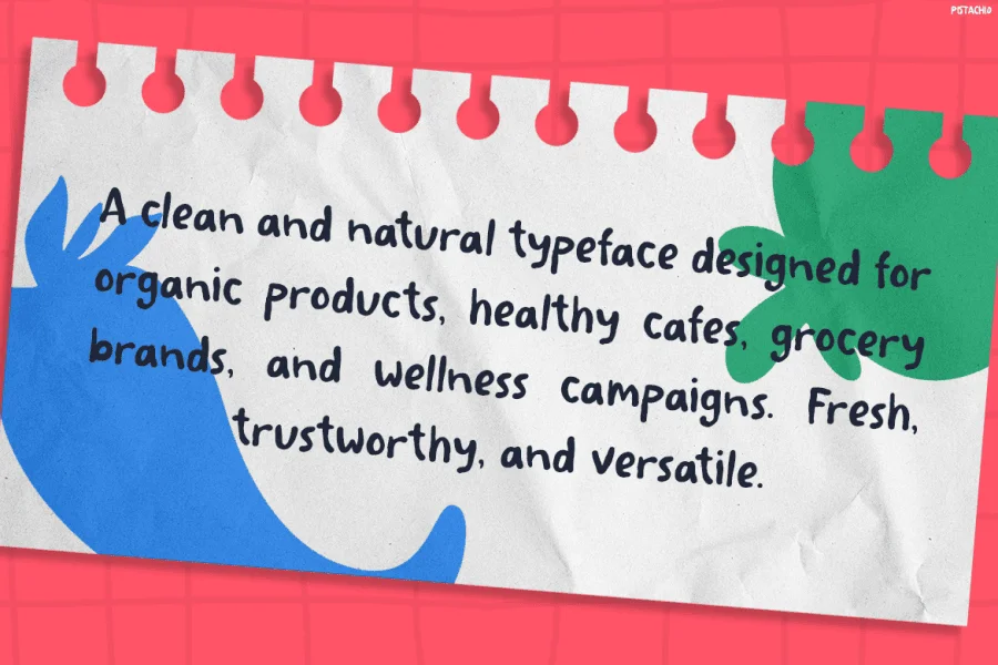 Pistachio Font preview 9