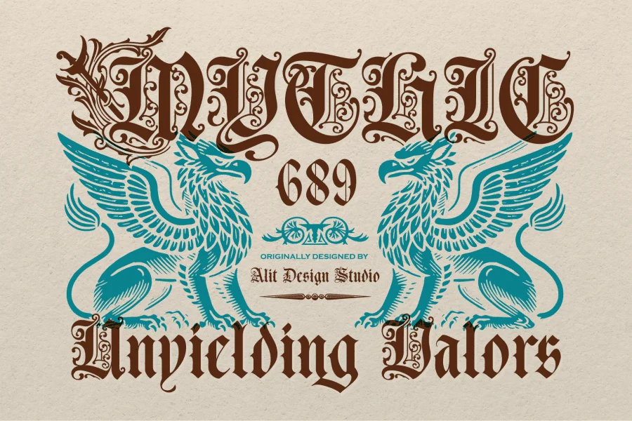 Piston Black Font preview 4