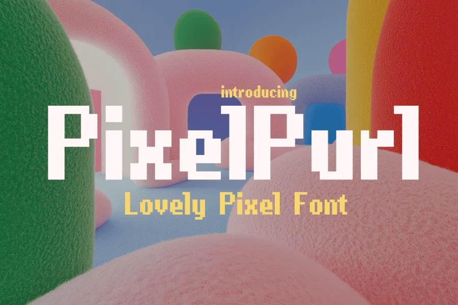 PixelPurl Font