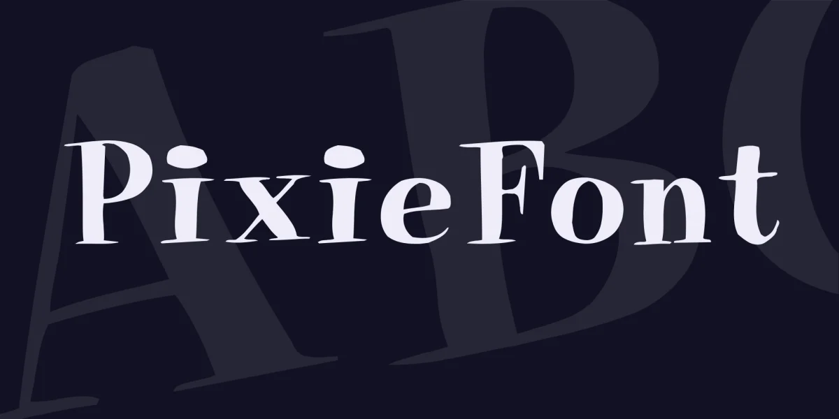 PixieFont Font