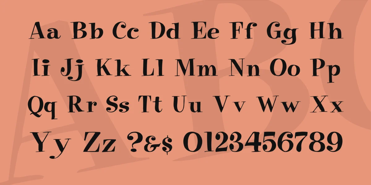 PixieFont Font preview 4