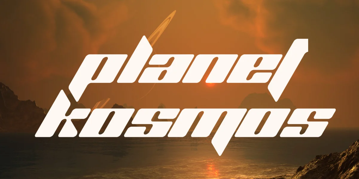 Planet Kosmos Font