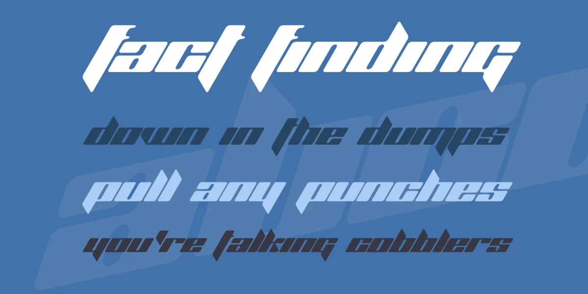 Planet Kosmos Font preview 2