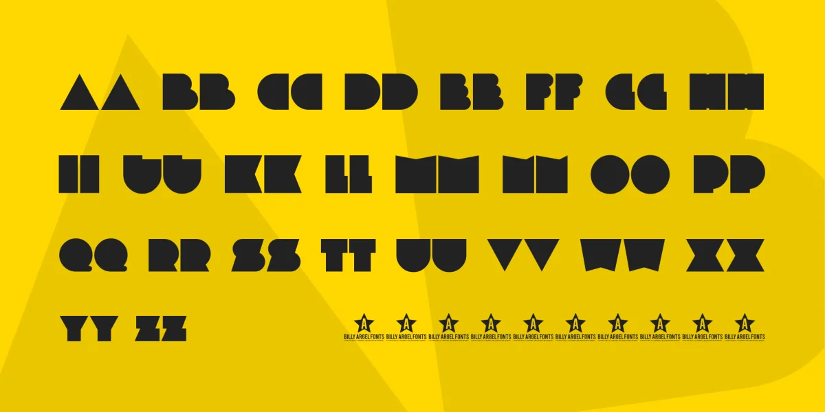 PLASTIC PILL Font preview 3