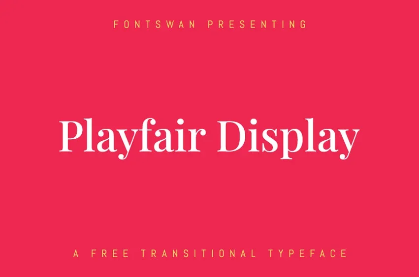 Playfair Display Font