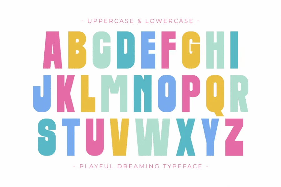 Playful Dreaming Font preview 6