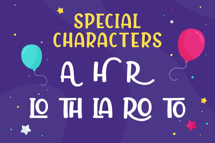 Playkidz Font preview 5