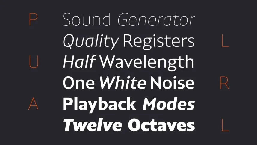 Plural Font Family preview 6