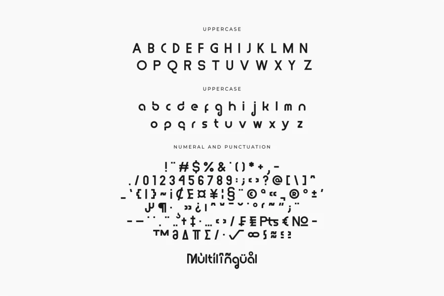 Polea Extra Bold DEMO Font preview 11