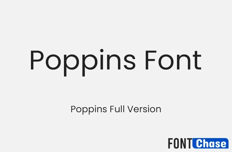 Poppins Font