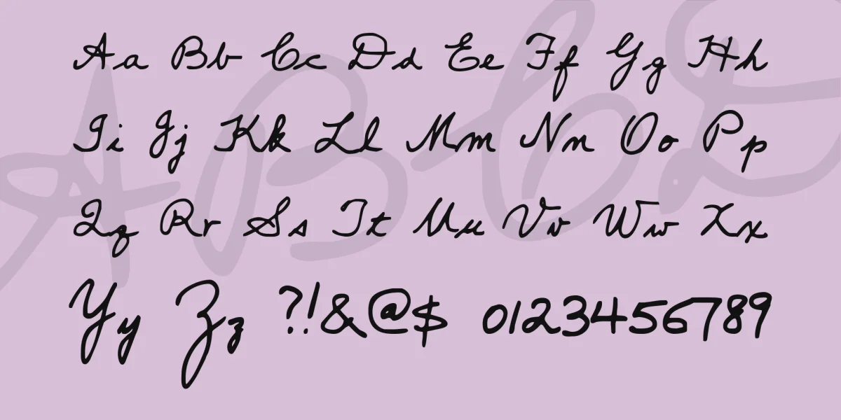 Popsies Font preview 4