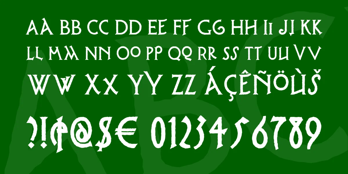 Possum Saltare NF Font preview 4