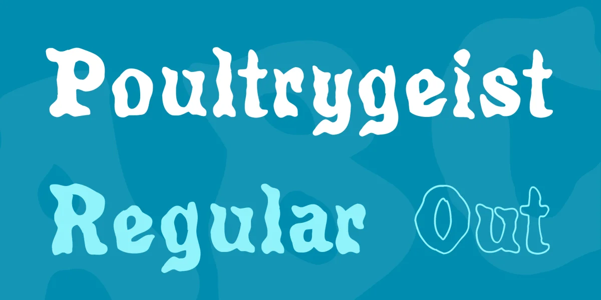 Poultrygeist Font Family