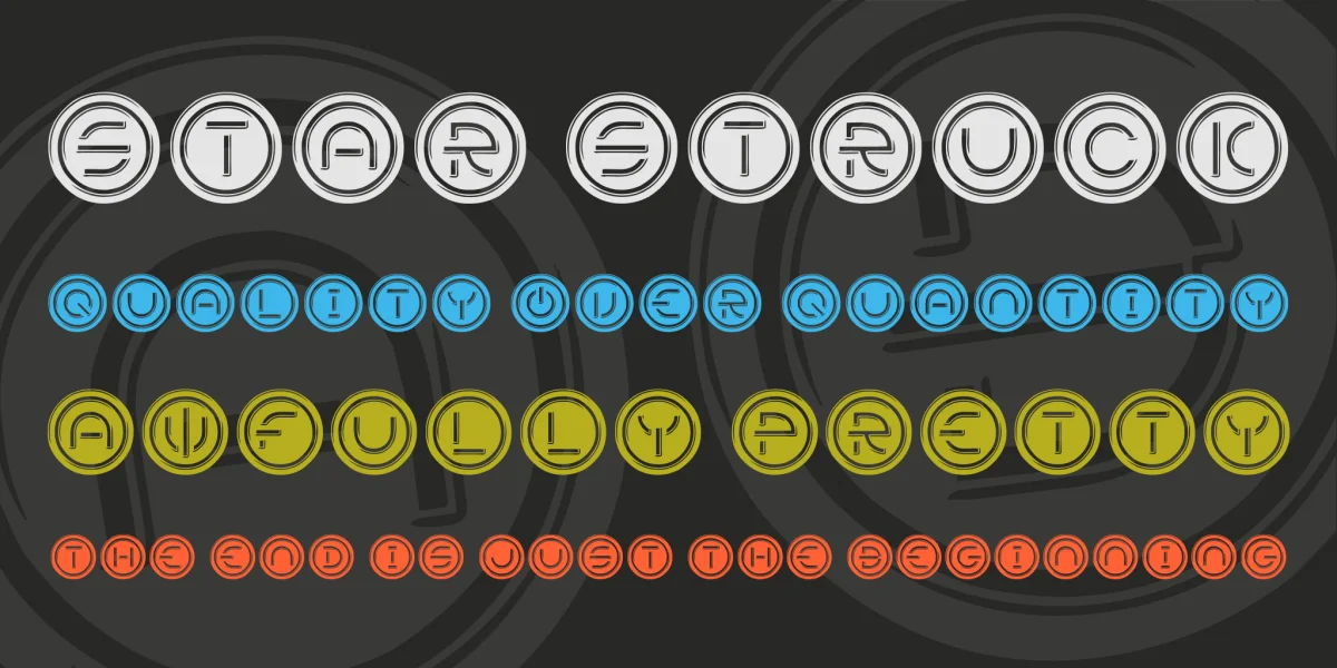 Power Font preview 2