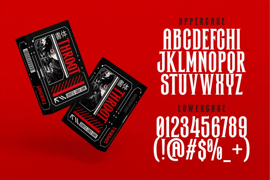 Power of Dragon Font preview 2