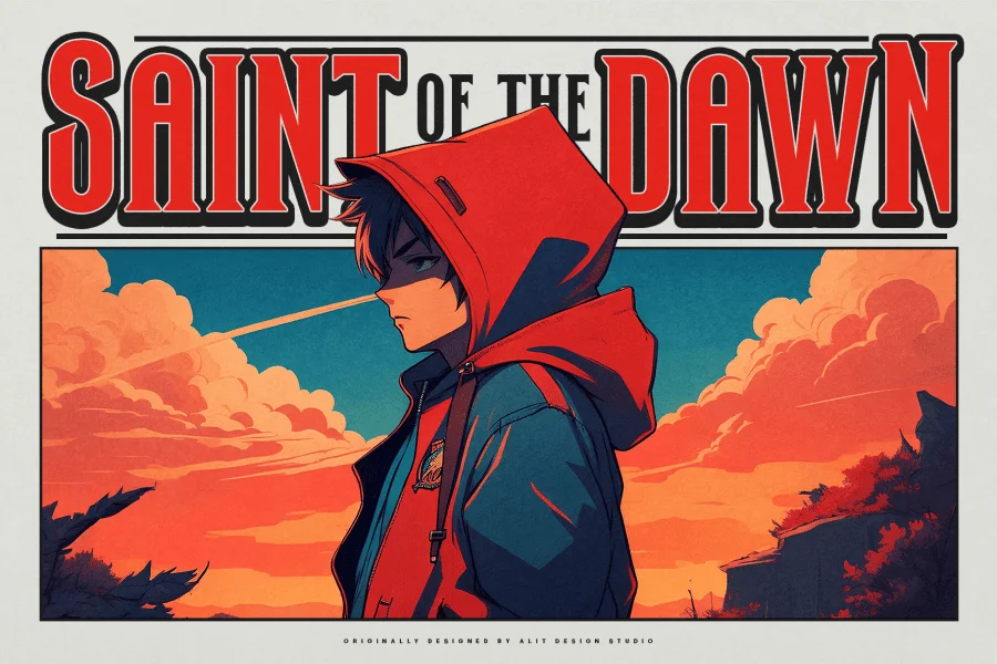 Power of Dragon Font preview 8