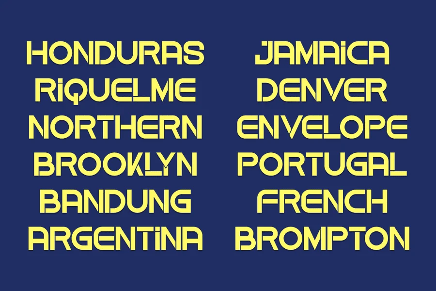 POWERY Font preview 6