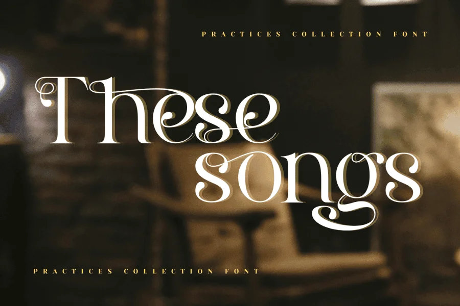 Practices Collection Demo Font preview 3