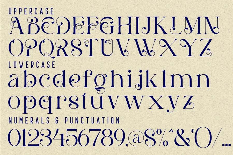 Practices Collection Demo Font preview 7