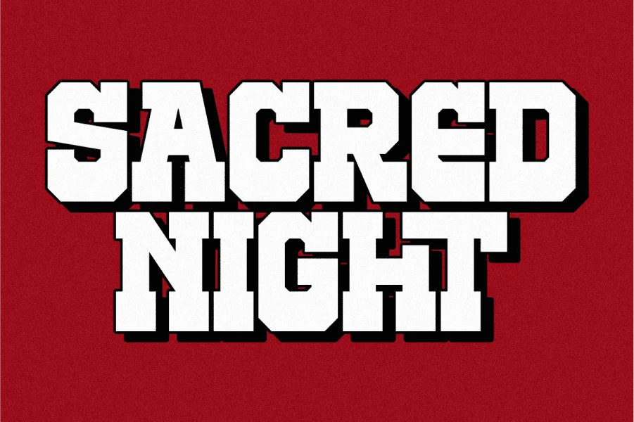 Prayer Nights Font preview 3