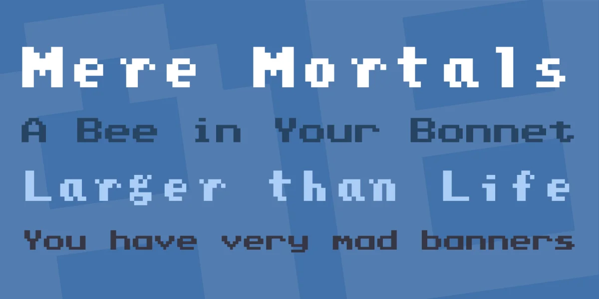 Press Start Font Family preview 2