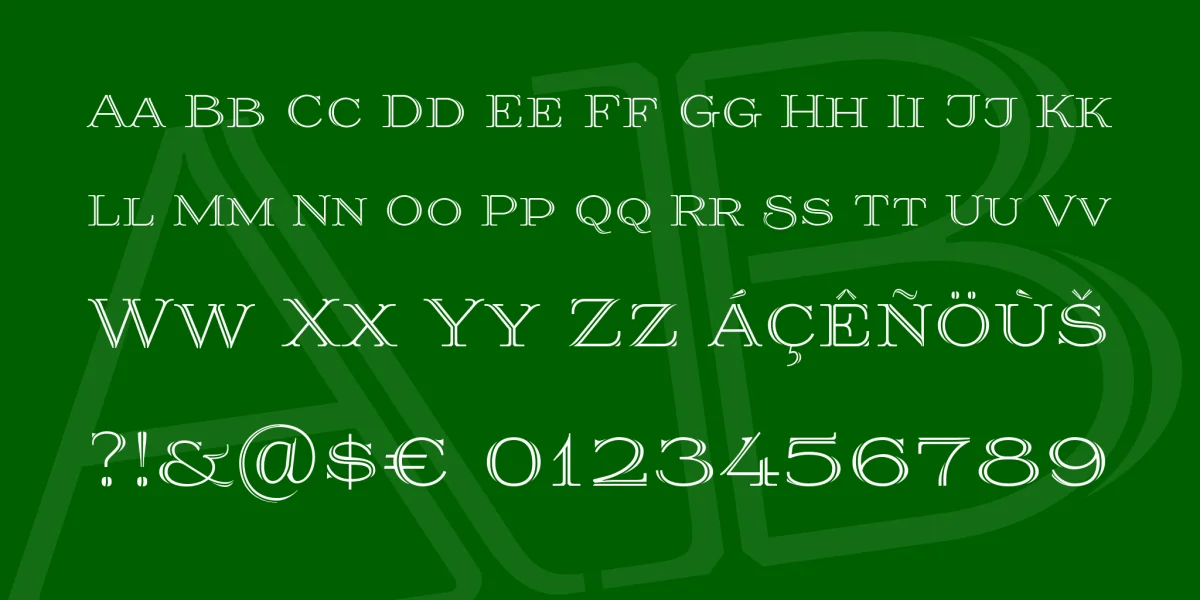 Prida36 Font preview 3