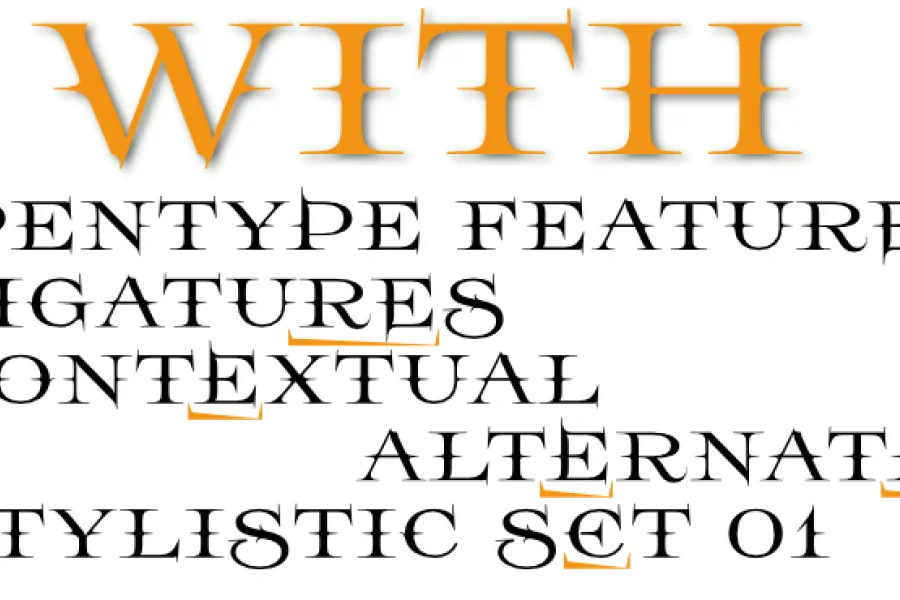 Prida65 Font preview 3
