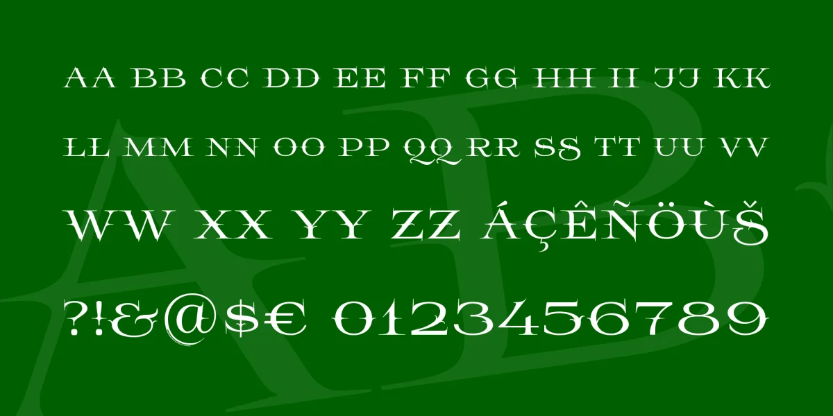 Prida65 Font preview 5