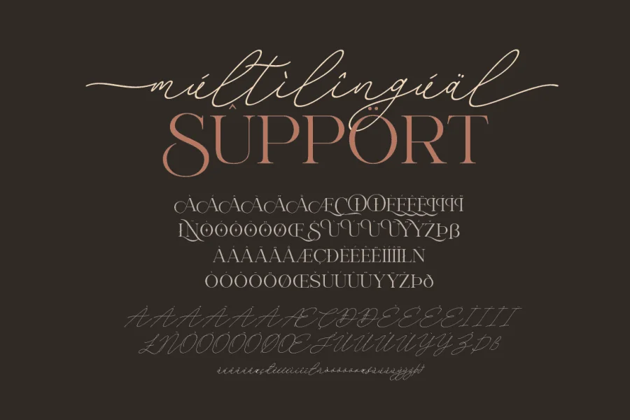 PrimorStylish Font preview 15