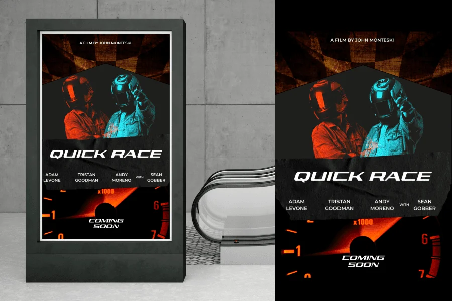 Pro Racing Font Family preview 3