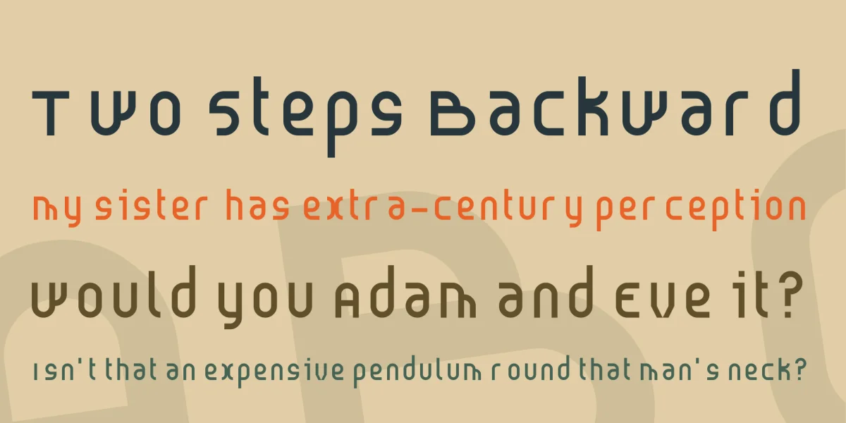 Probolinggo Font preview 2