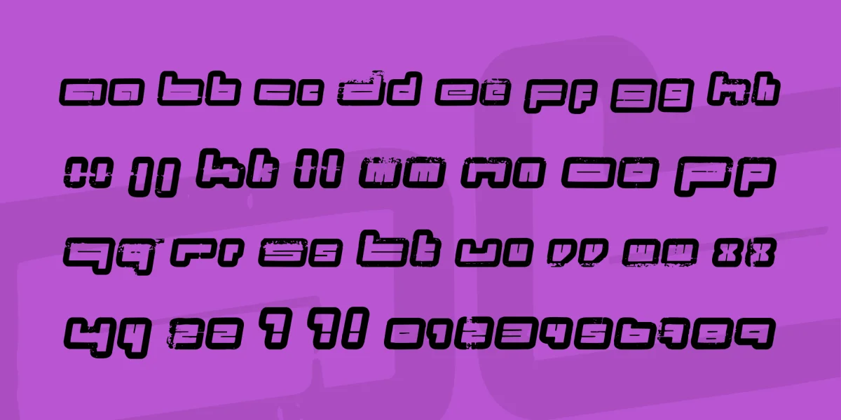 projects Font preview 2
