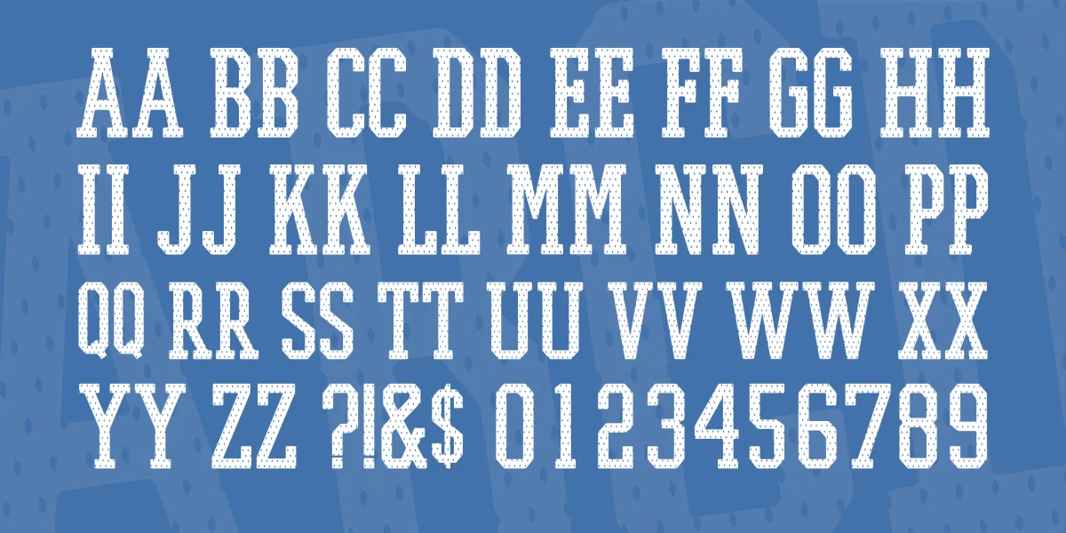 PROMESH Font Family preview 9