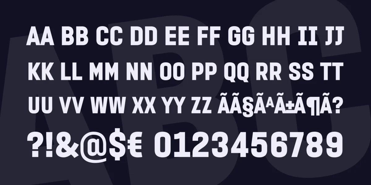 PROMINDER Font Family preview 4
