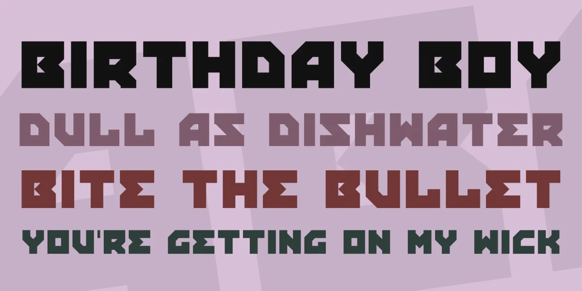 Propaganda Font preview 2