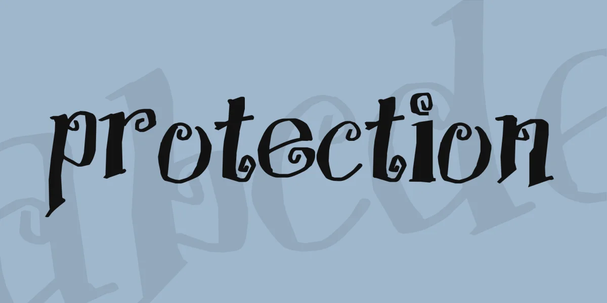 Protection Font
