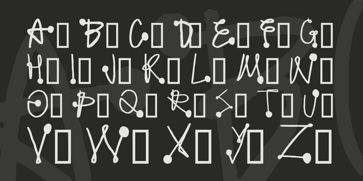 Protonic Feelers Font preview 2