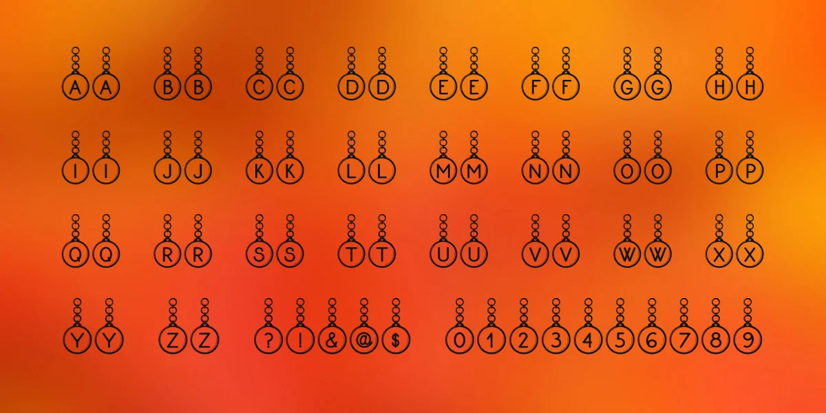 Proxanys Font preview 3