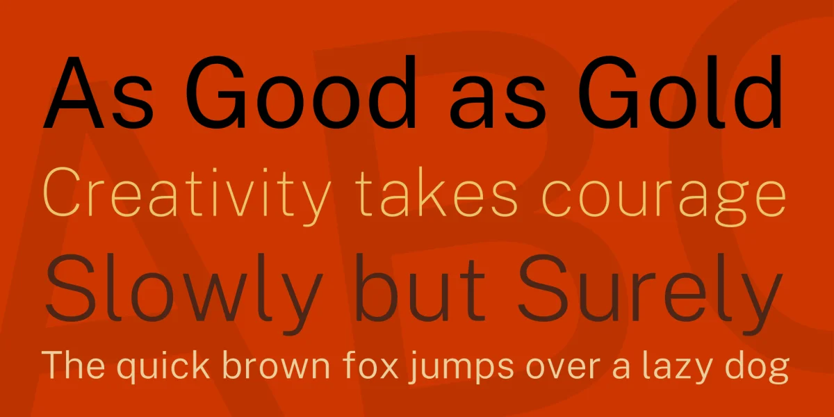 Public Sans Font Family preview 2