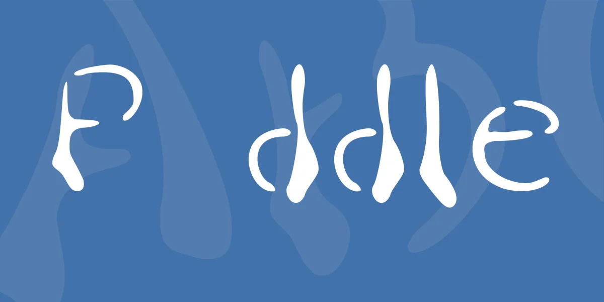 Puddle Font