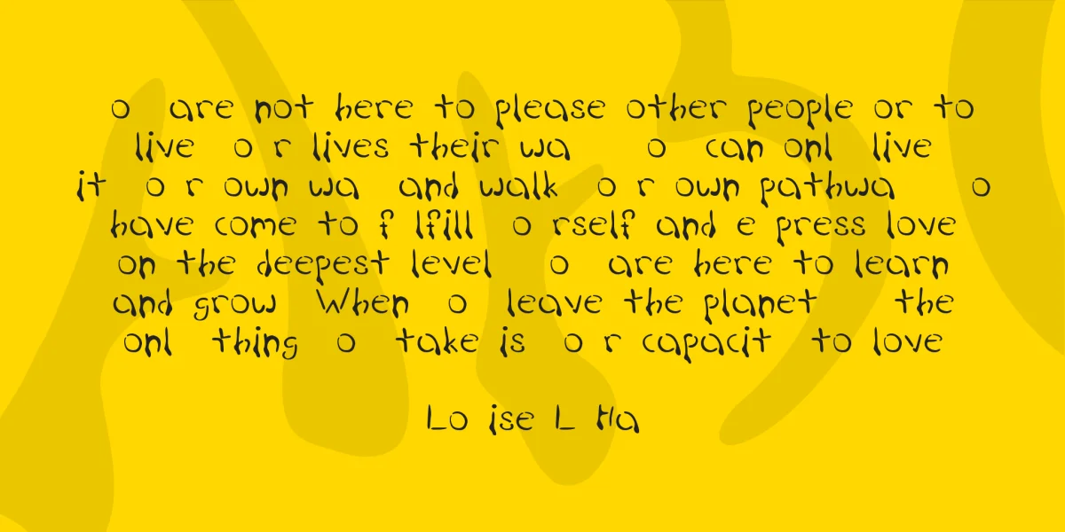 Puddle Font preview 3