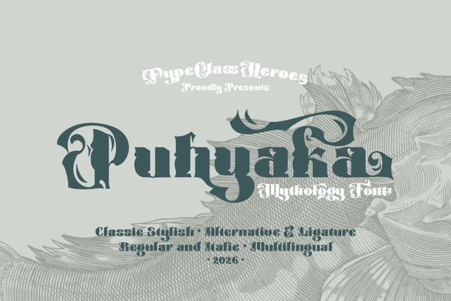 Puhyaka DEMO Font