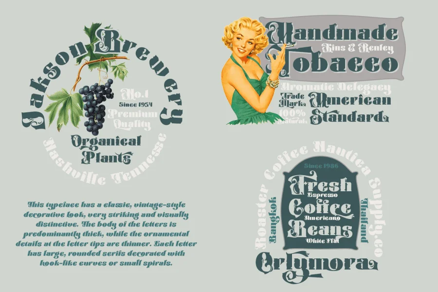 Puhyaka DEMO Font preview 6